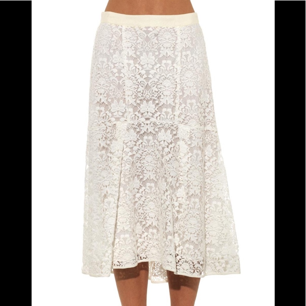 NWT Rebecca Taylor Lace Skirt